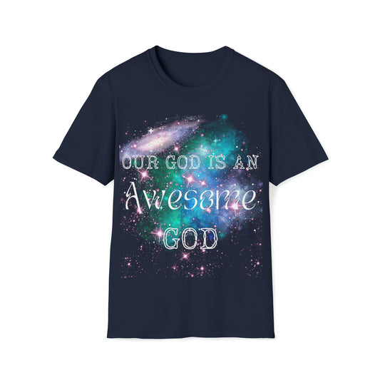 Awesome God - Unisex Softstyle T-Shirt