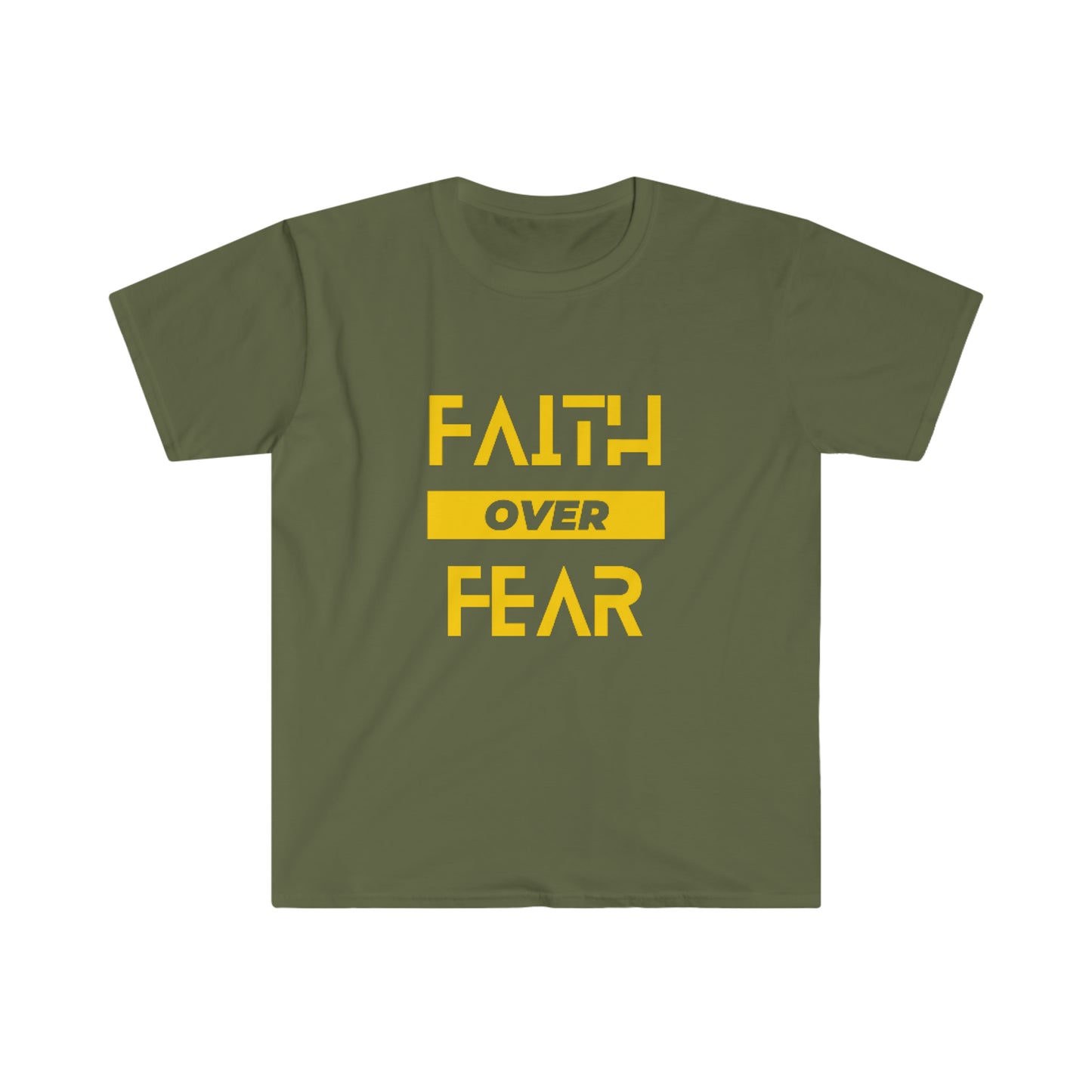 Faith over Fear- Unisex Softstyle T-Shirt