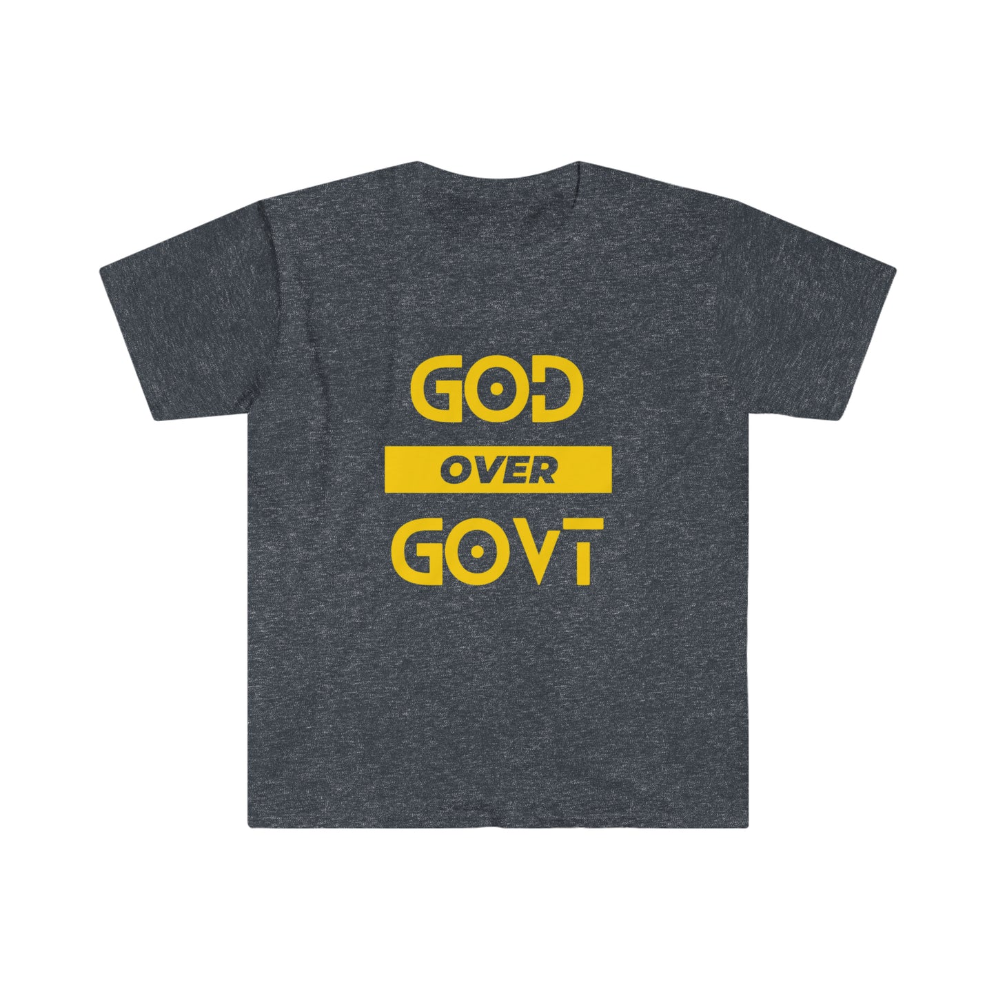 God over Govt - Unisex Softstyle T-Shirt