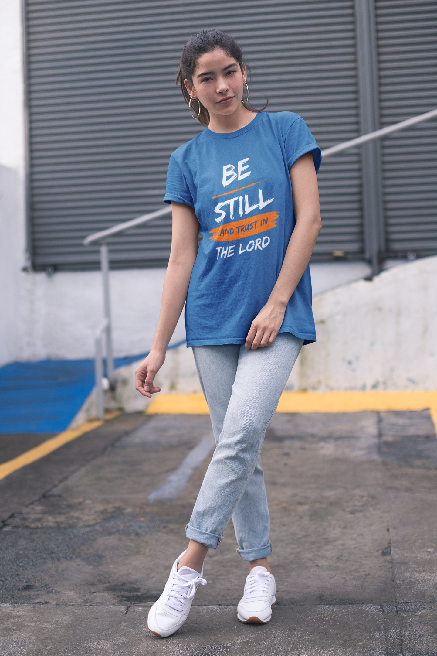 Be Still And Trust In The Lord- Unisex Softstyle T-Shirt