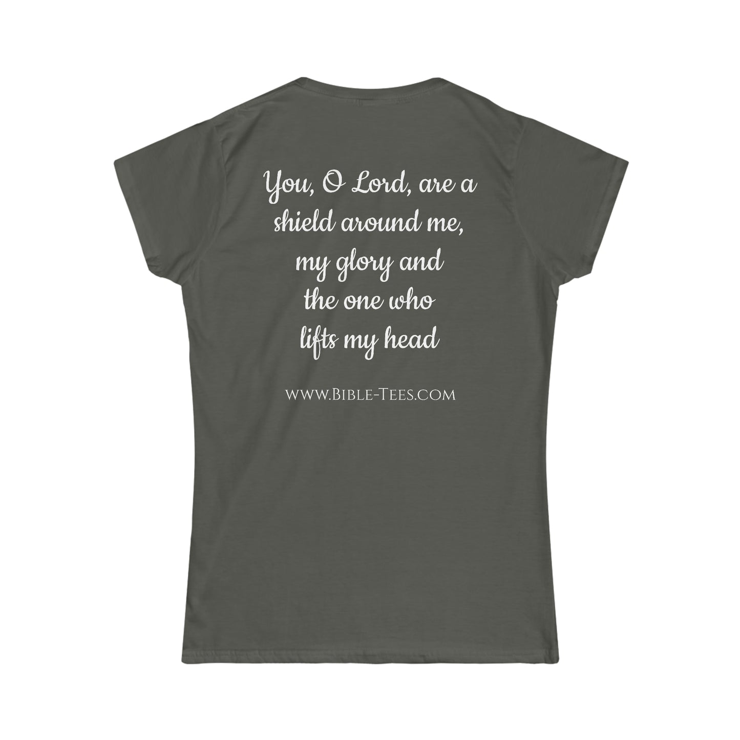 Women's Psalm 3:3 Softstyle Fitted Tee