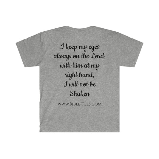 Unisex Psalm 16:8 Softstyle T-Shirt