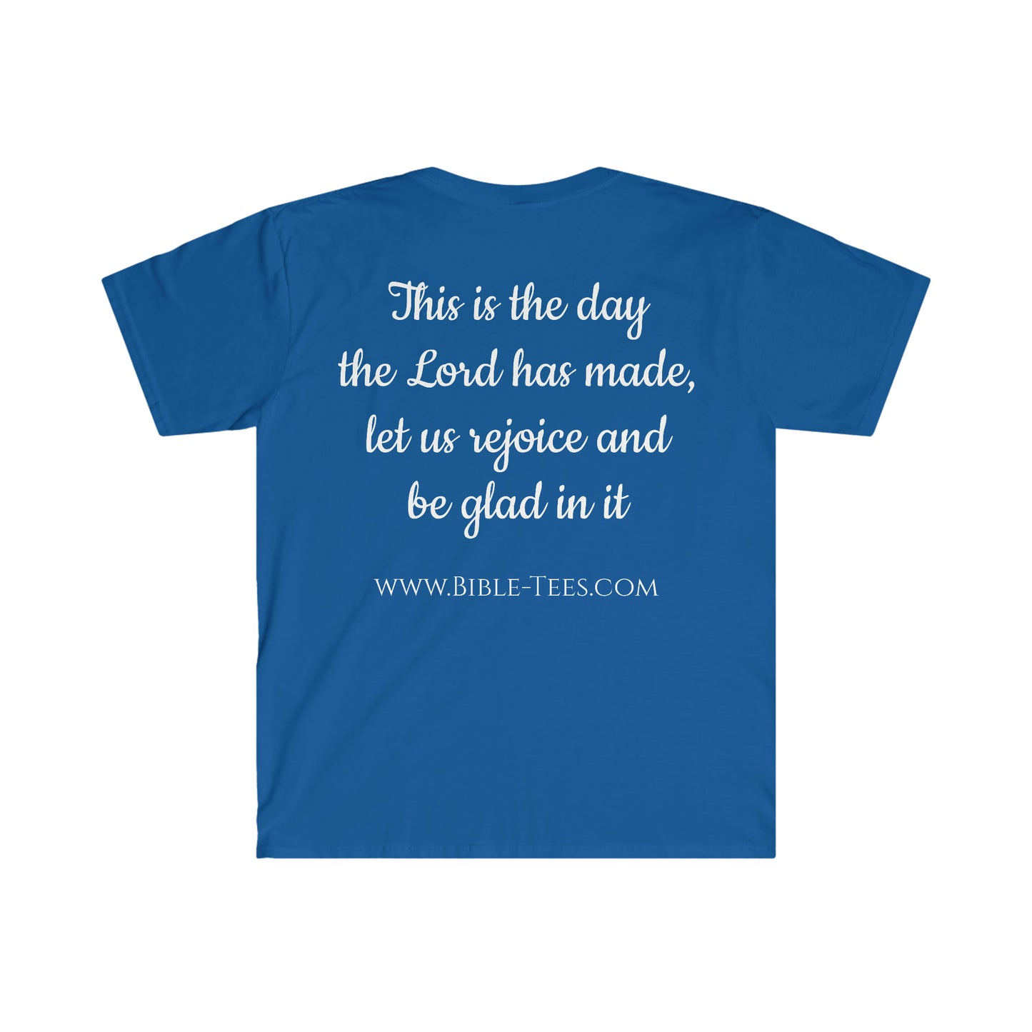 Unisex Psalm 118:24 Softstyle T-Shirt