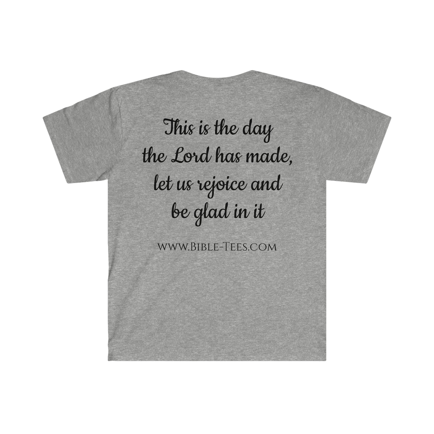 Unisex Psalm 118:24 Softstyle T-Shirt