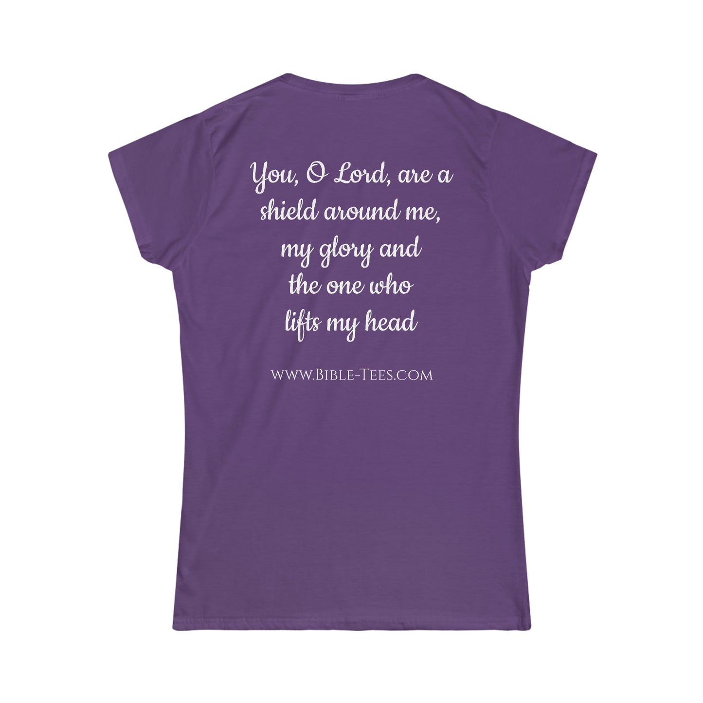 Women's Psalm 3:3 Softstyle Fitted Tee