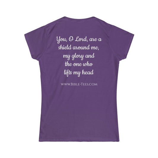 Women's Psalm 3:3 Softstyle Fitted Tee