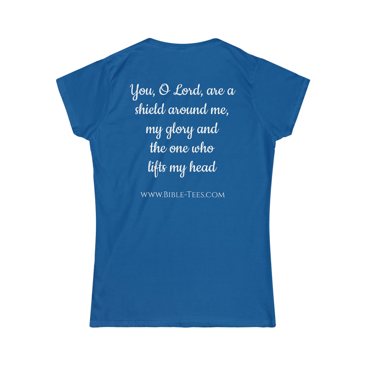 Women's Psalm 3:3 Softstyle Fitted Tee