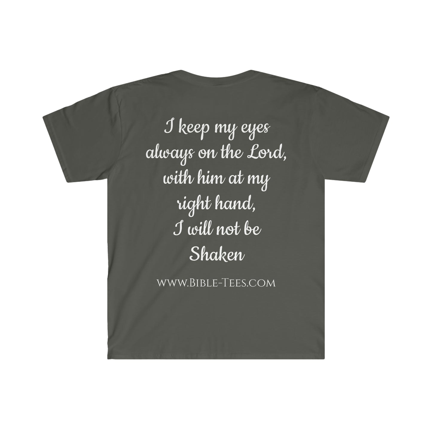 Unisex Psalm 16:8 Softstyle T-Shirt