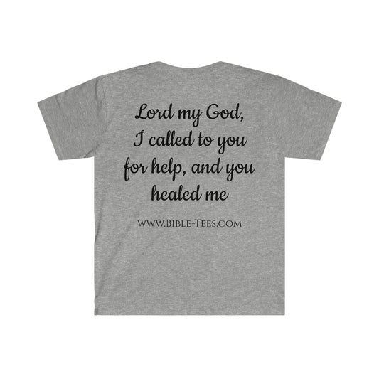 Unisex Psalm 30:2 Softstyle T-Shirt