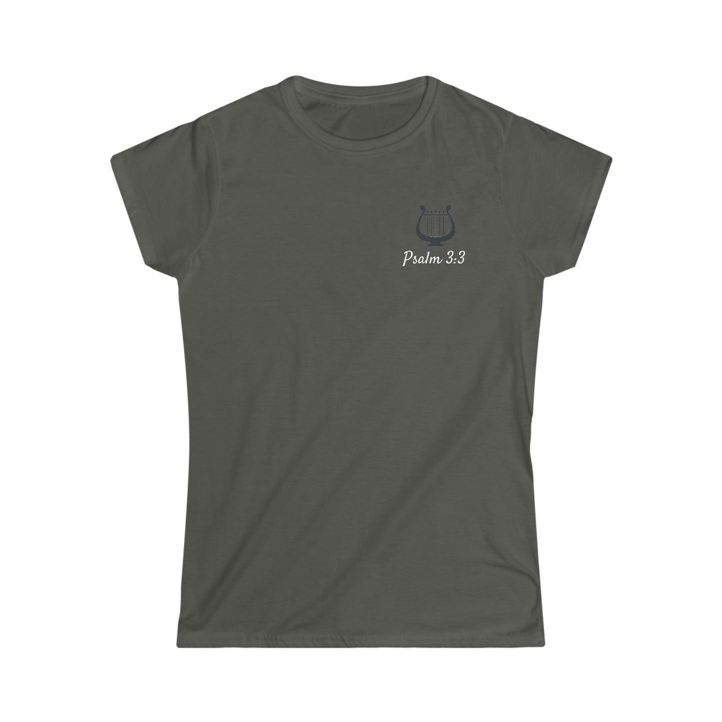 Women's Psalm 3:3 Softstyle Fitted Tee