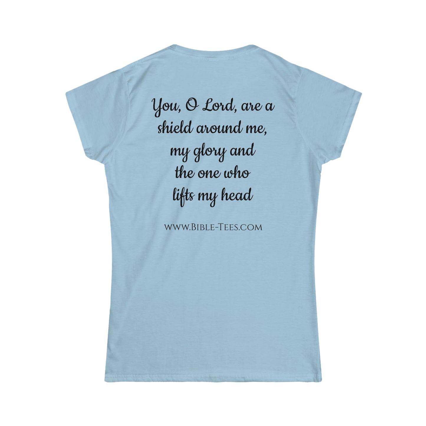 Women's Psalm 3:3 Softstyle Fitted Tee