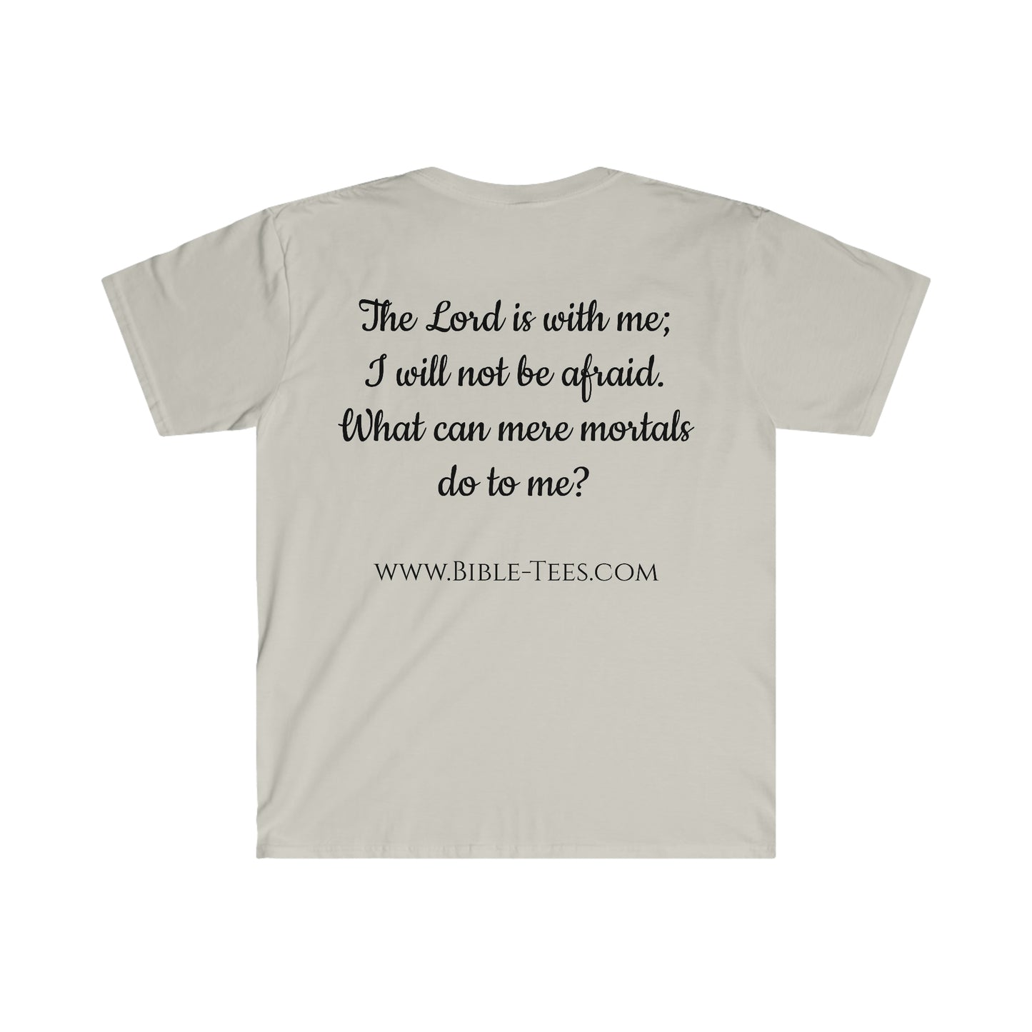 Unisex Psalm 118:6 Softstyle T-Shirt