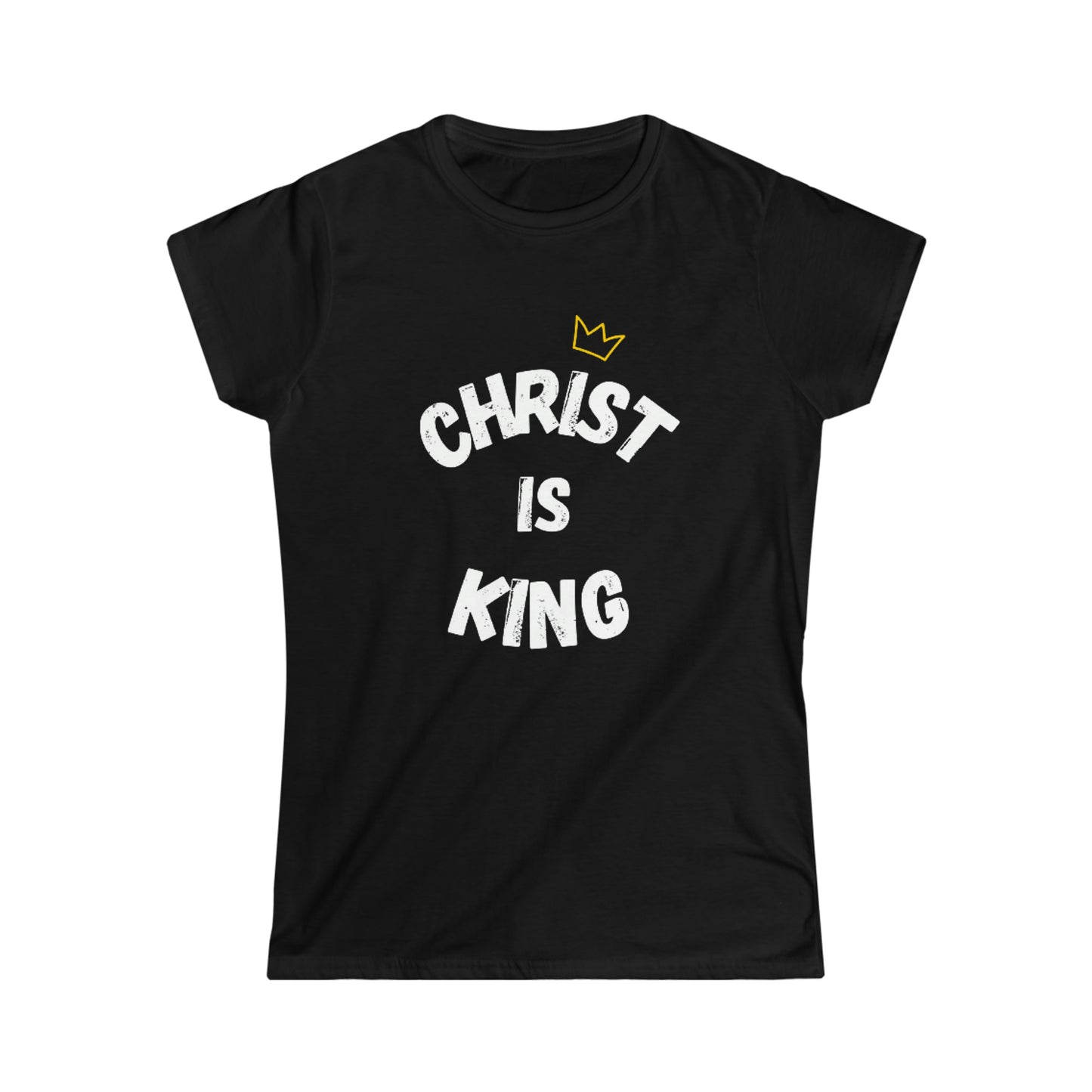 Christ is King - Women's Fitted Softstyle Tee