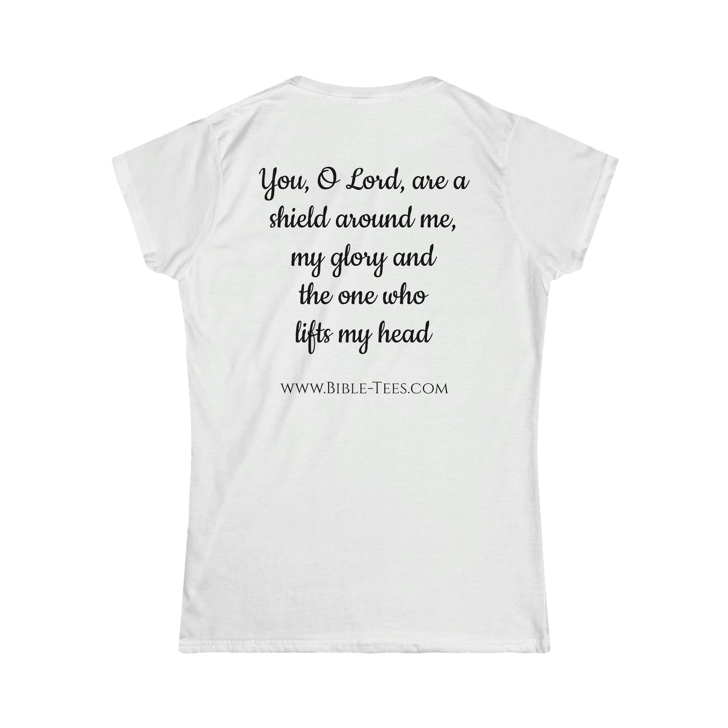 Women's Psalm 3:3 Softstyle Fitted Tee