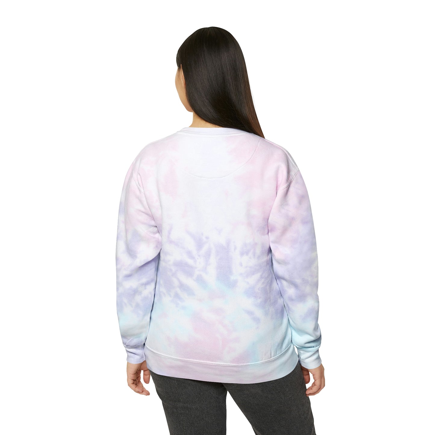 Wings of Faith - Unisex Tie-Dye Sweatshirt