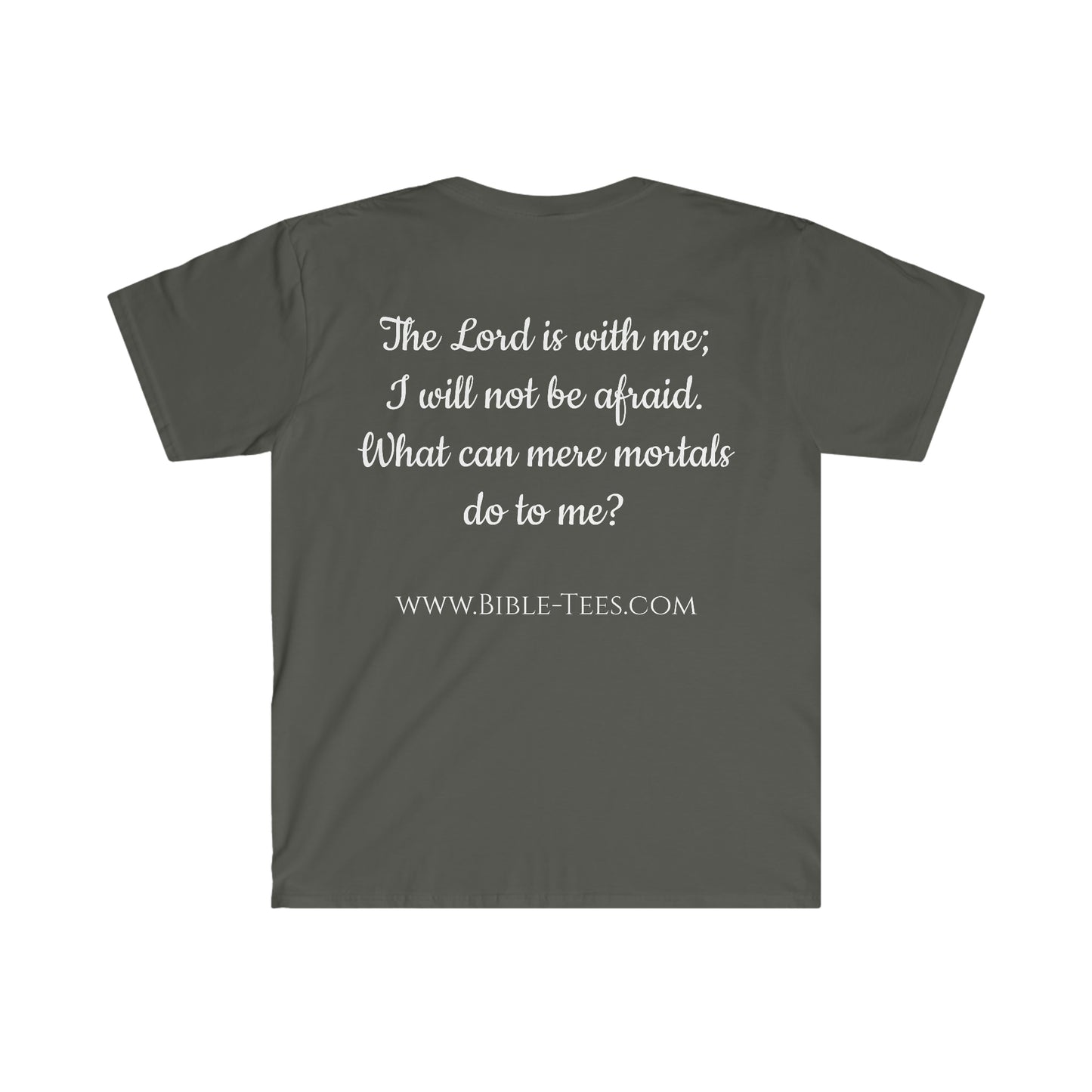 Unisex Psalm 118:6 Softstyle T-Shirt