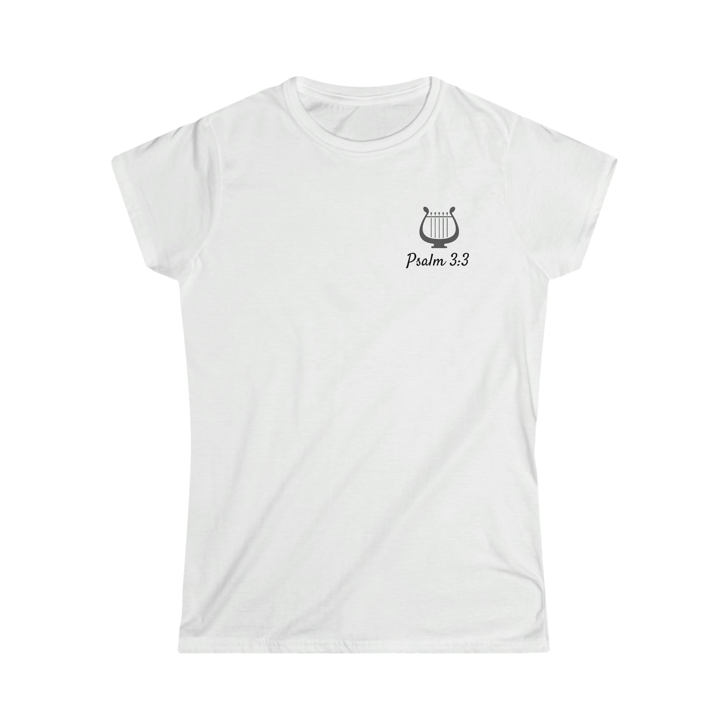 Women's Psalm 3:3 Softstyle Fitted Tee