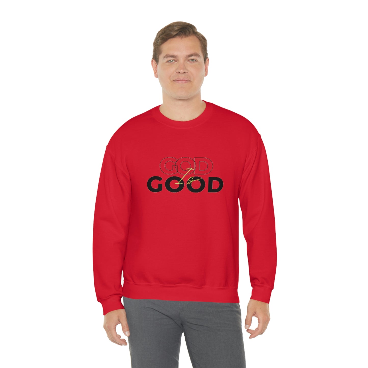 God Is Good- Unisex Crewneck Sweatshirt